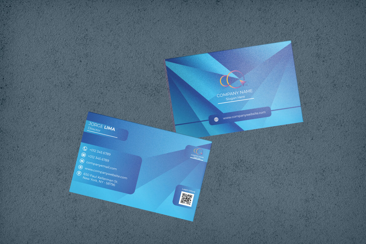 Business Card FREE Template - view 2