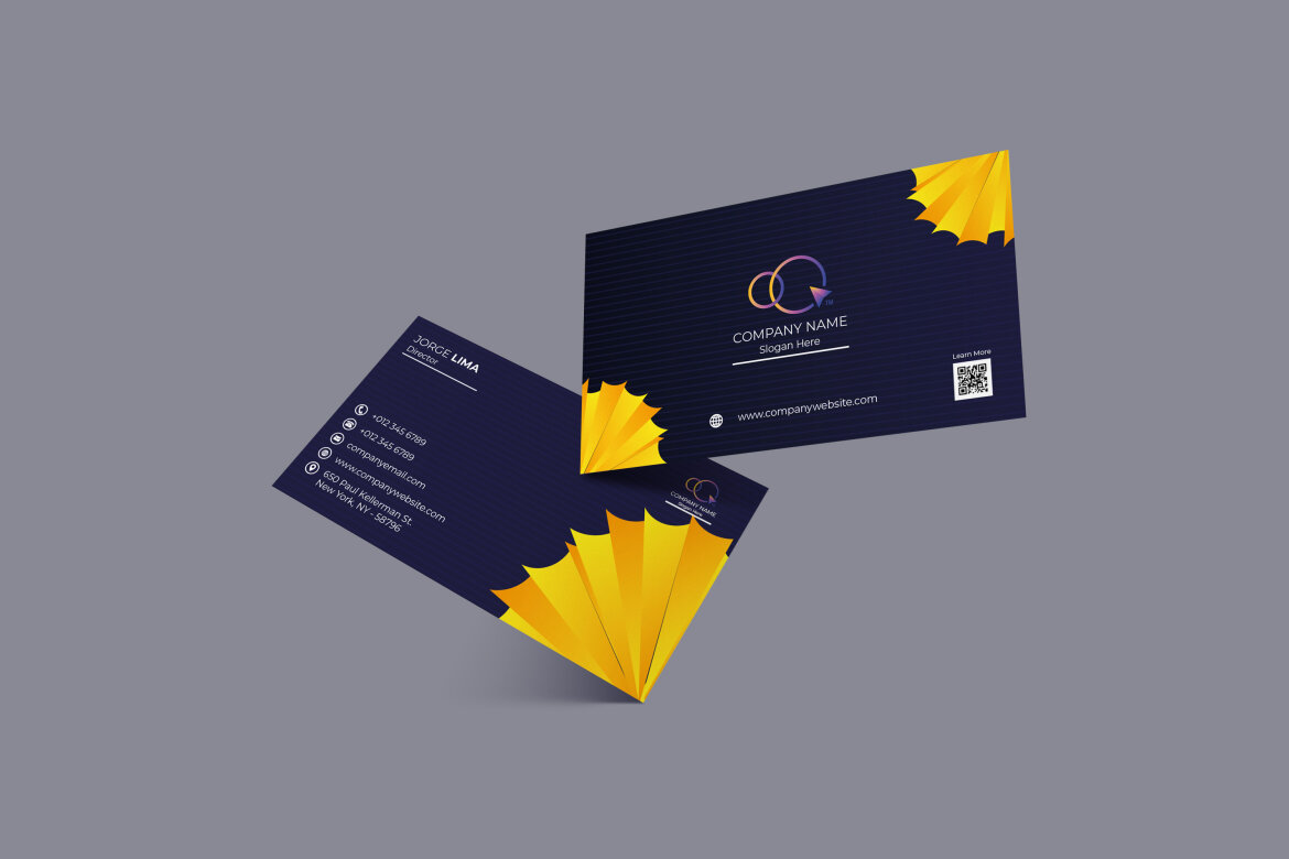 Business Card FREE Template - view 2