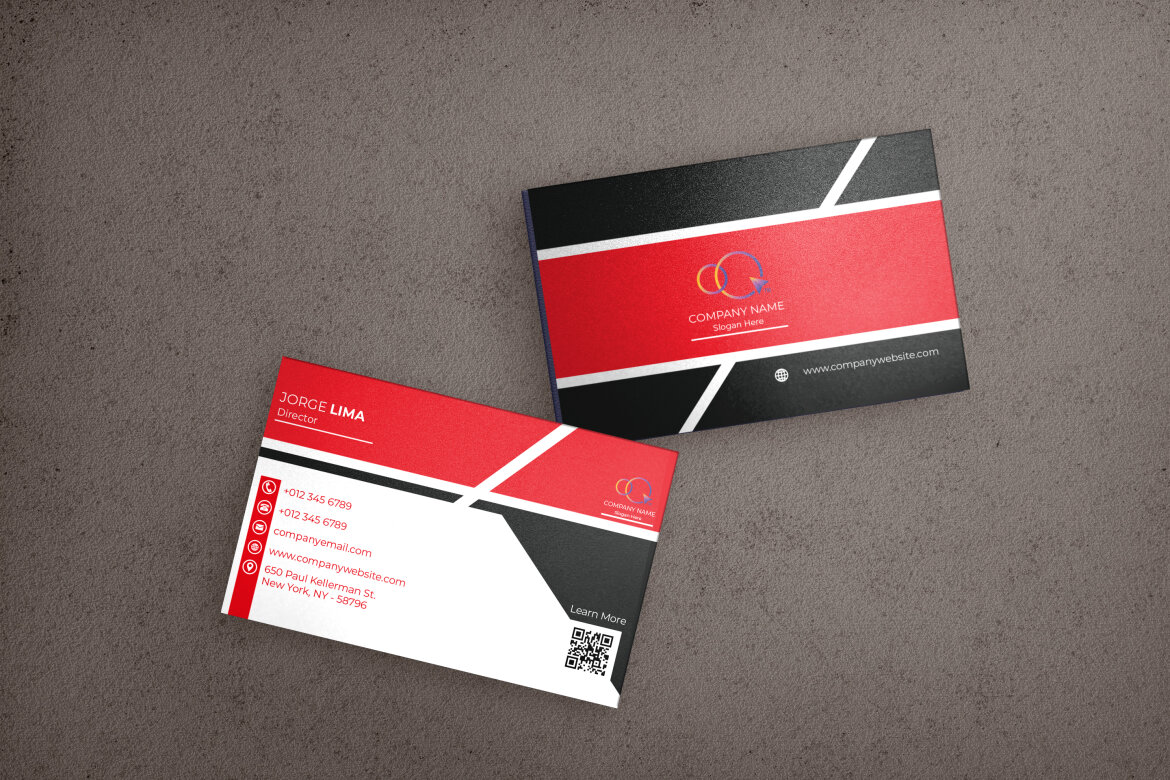 Business Card FREE Template - view 2