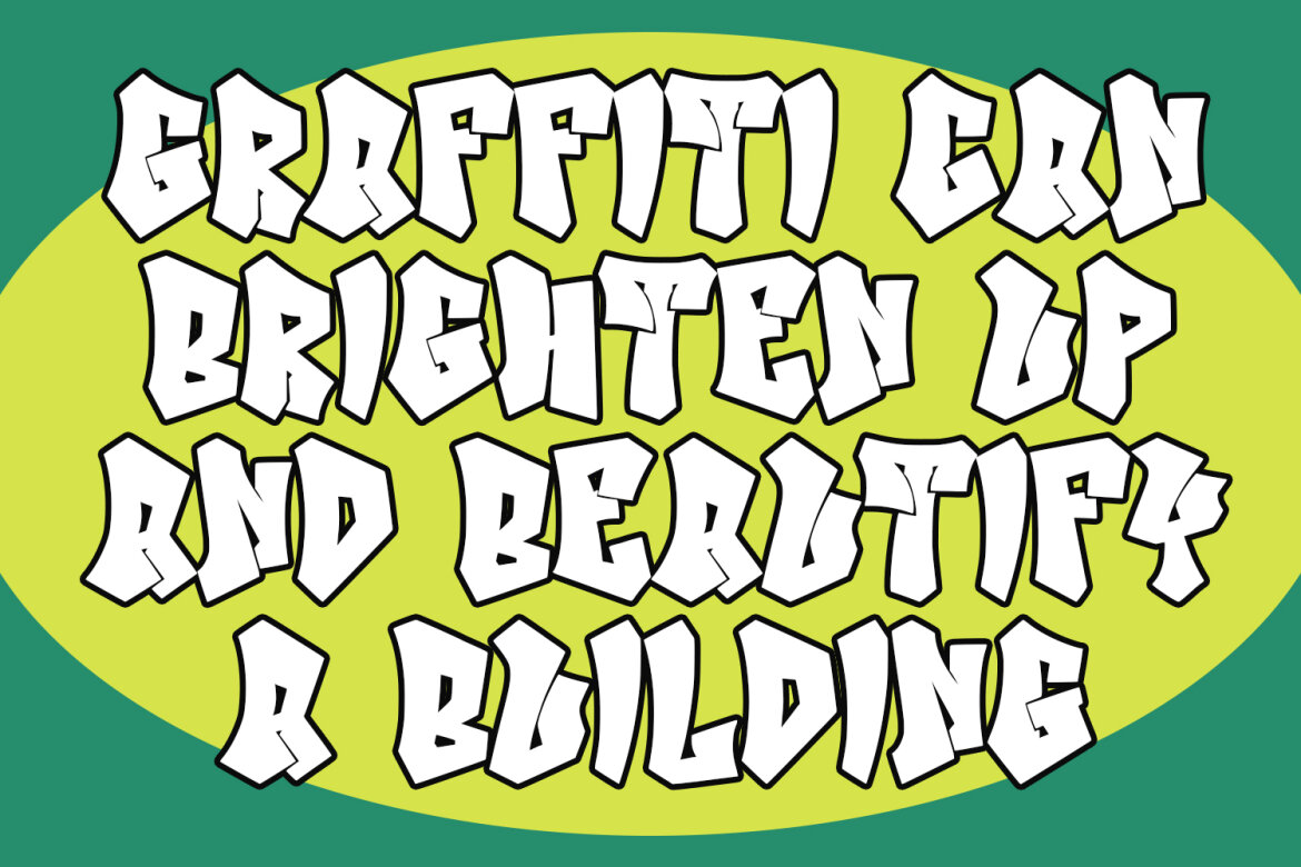 Emurica Graffiti FREE Display Font - view 6