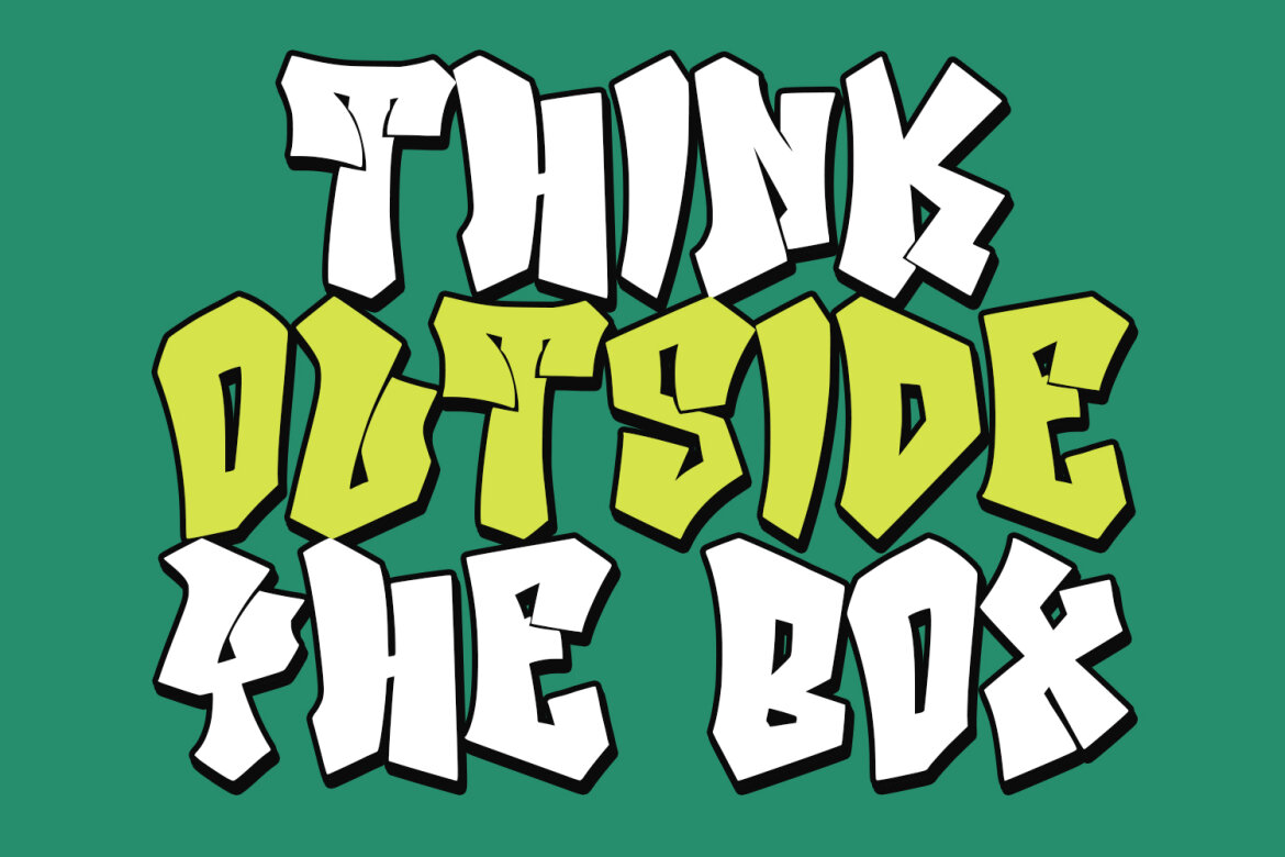 Emurica Graffiti FREE Display Font - view 3