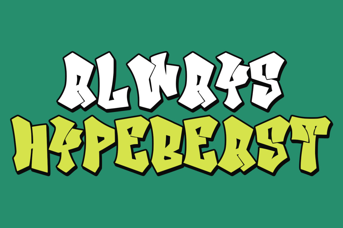 Emurica Graffiti FREE Display Font - view 4