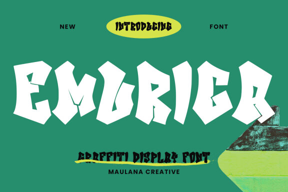 Emurica Graffiti FREE Display Font