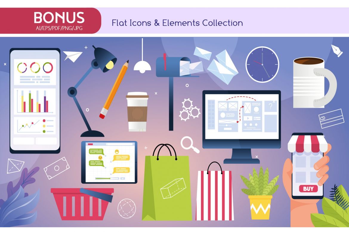 Mockup Vector Scenes alternate