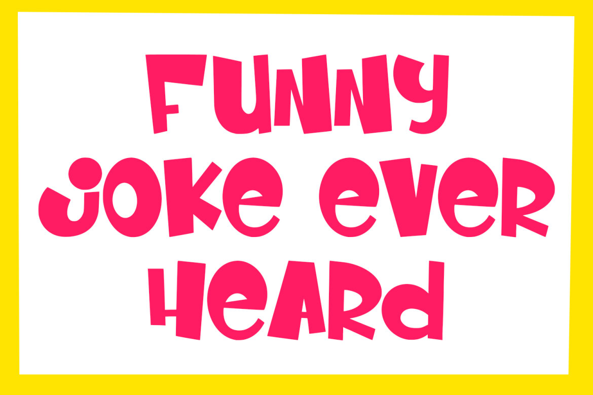 Joyish Fun Diplay FREE Font alternate