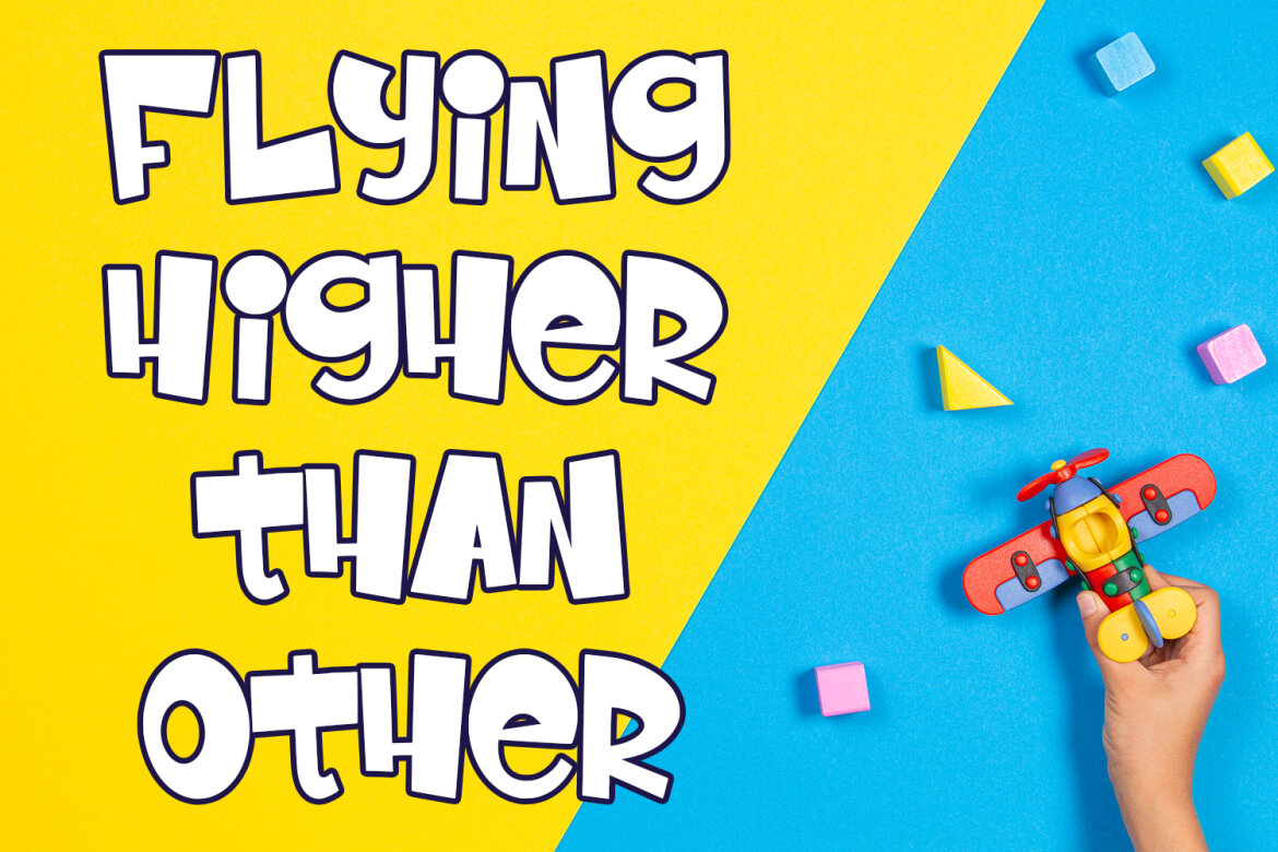 Joyish Fun Diplay FREE Font - view 4