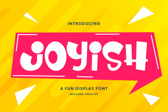 Joyish Fun Diplay FREE Font