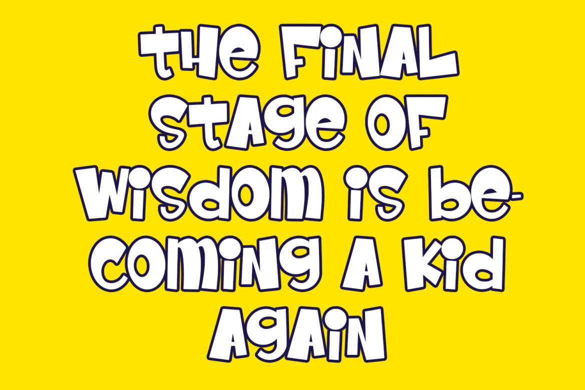 Joyish Fun Diplay FREE Font - view 6