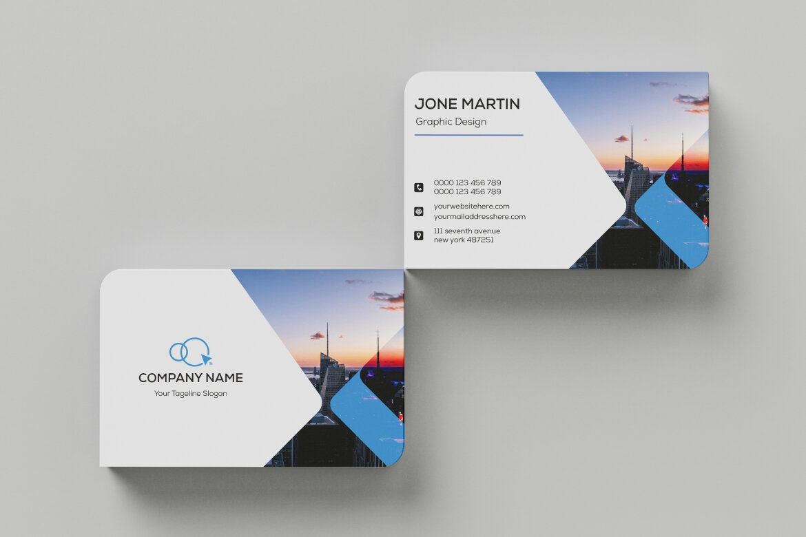 Business Card FREE Template - view 2
