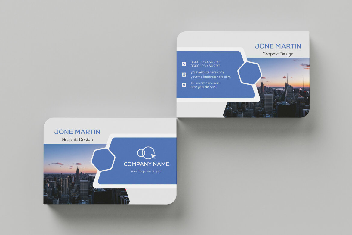 Business Card FREE Template - view 2