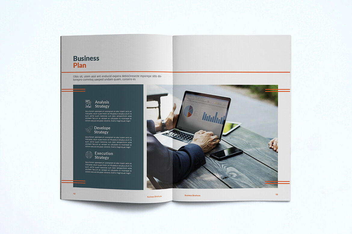 Company Profile FREE Template - view 11