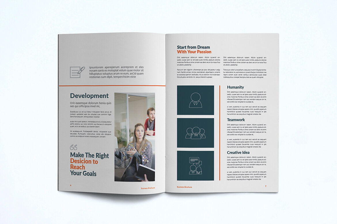 Company Profile FREE Template - view 6