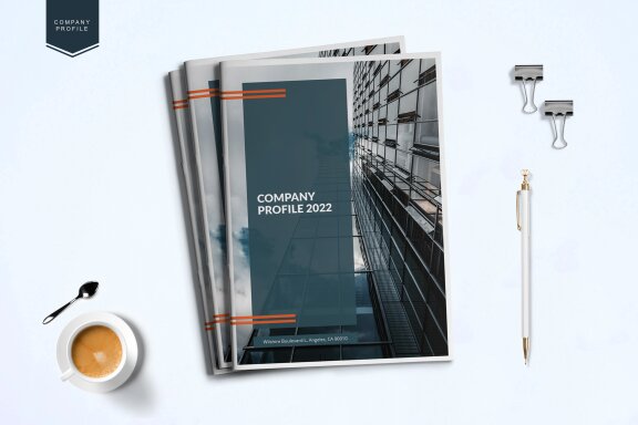 Company Profile FREE Template - view 2