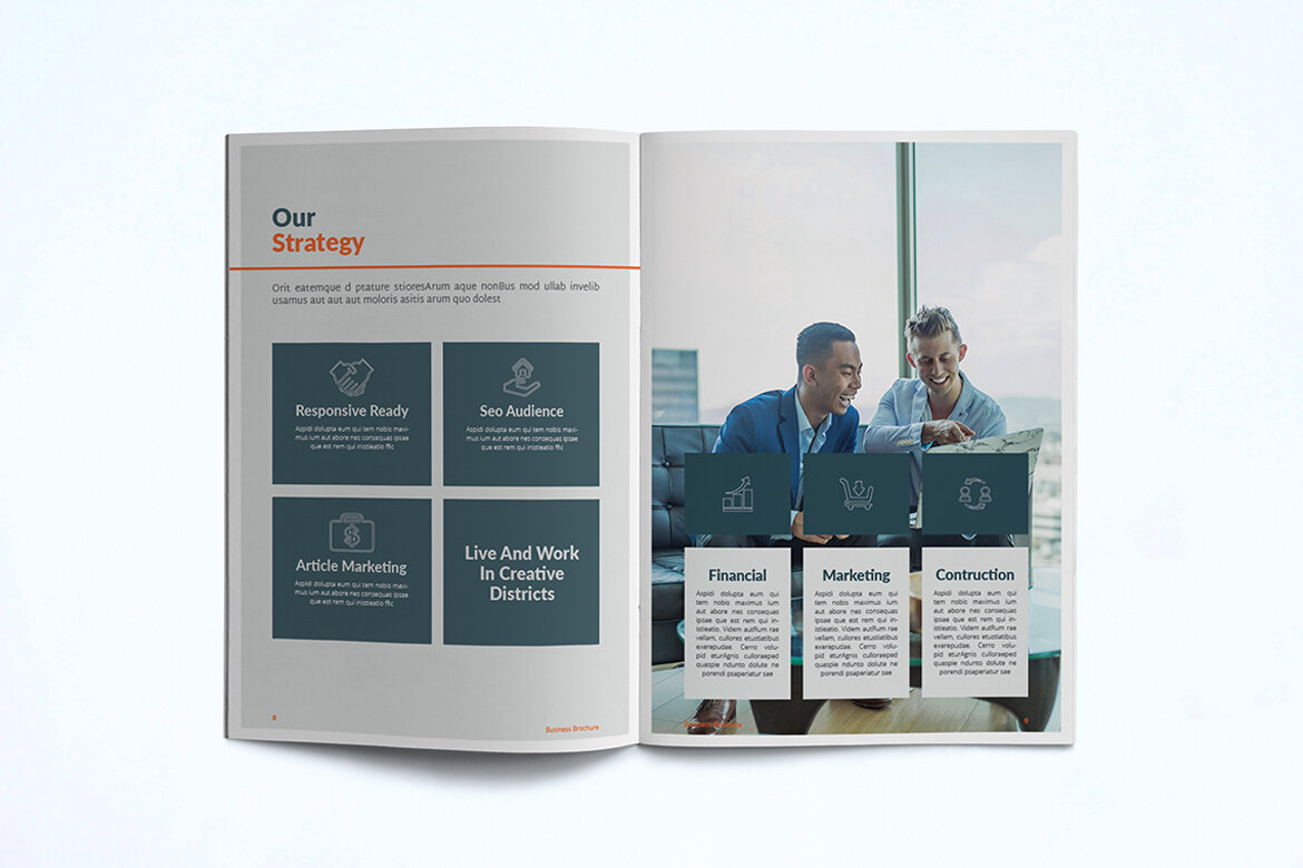 Company Profile FREE Template - view 9