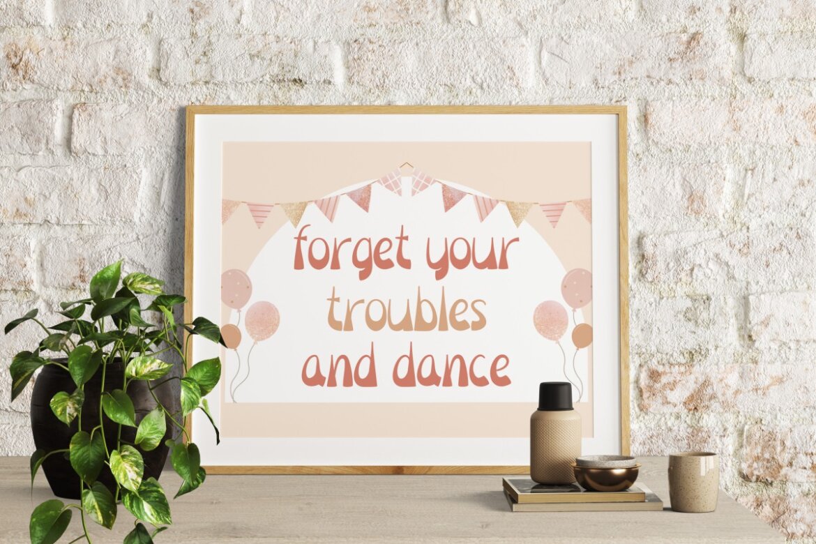 Basic Dance FREE Display Font - view 3
