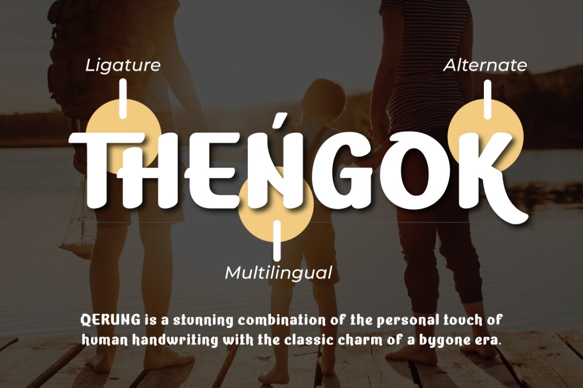 QERUNG | Handwritten FREE Display - view 4