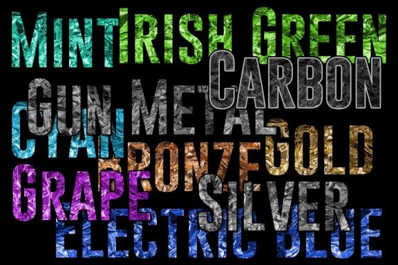 Real foil, texture from a photo