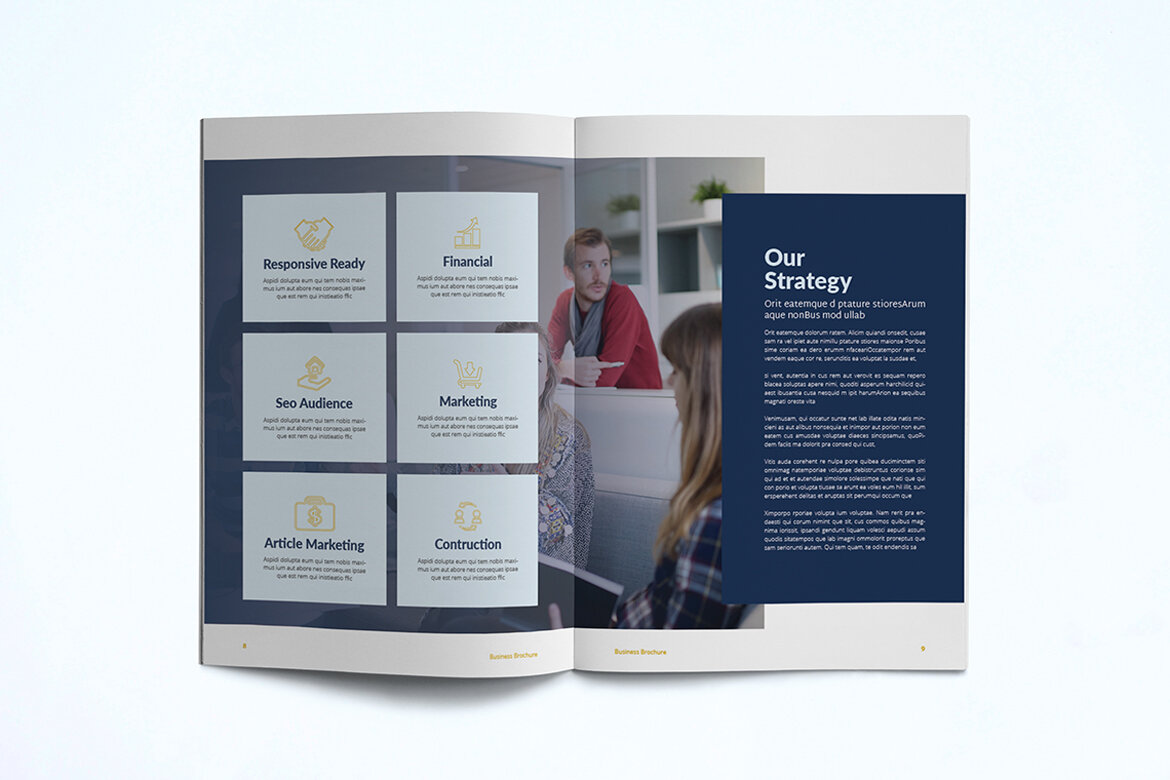 Company Profile FREE Template - view 6