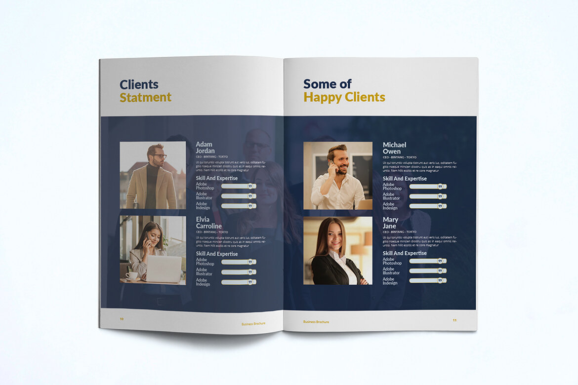 Company Profile FREE Template - view 7