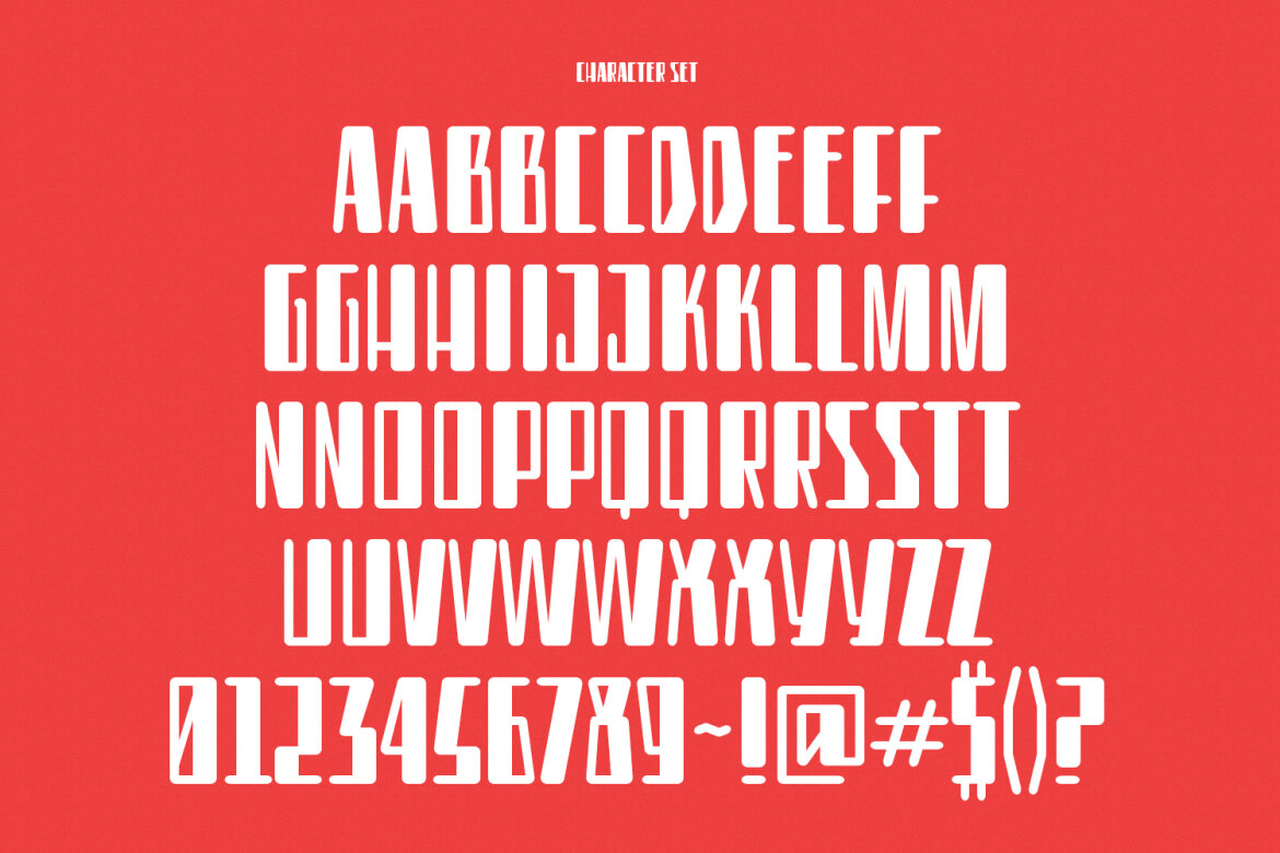 Groens Sans Display FREE Font - view 6