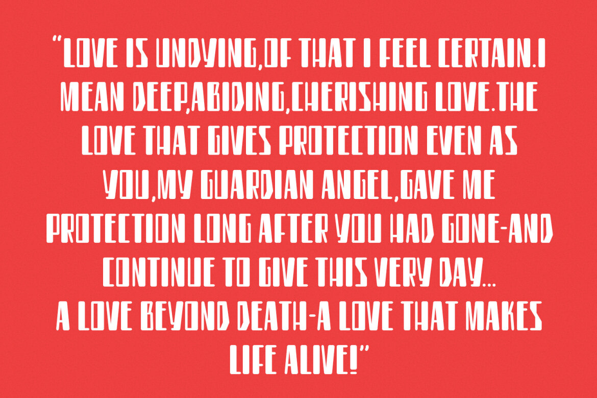 Groens Sans Display FREE Font - view 2