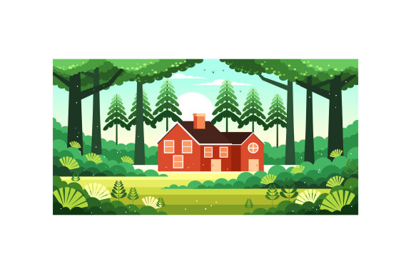 Forest Home FREE Illustration