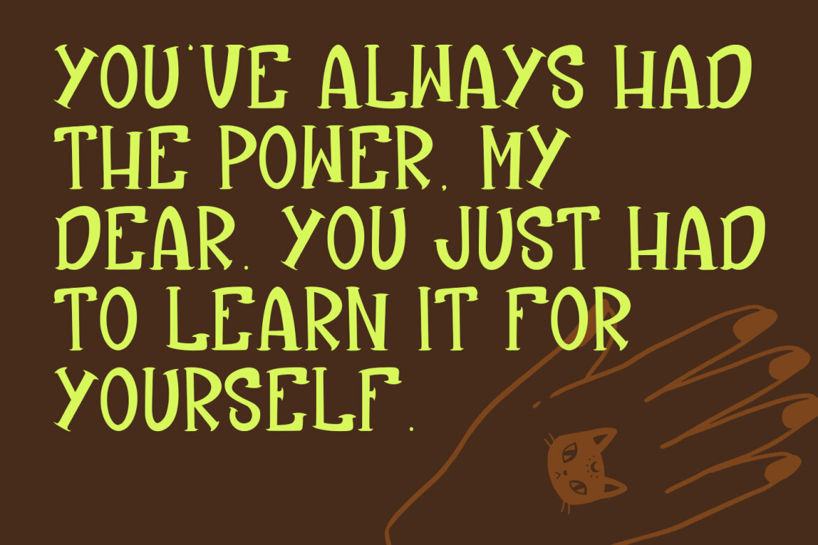 Crucio FREE Display Font - view 6