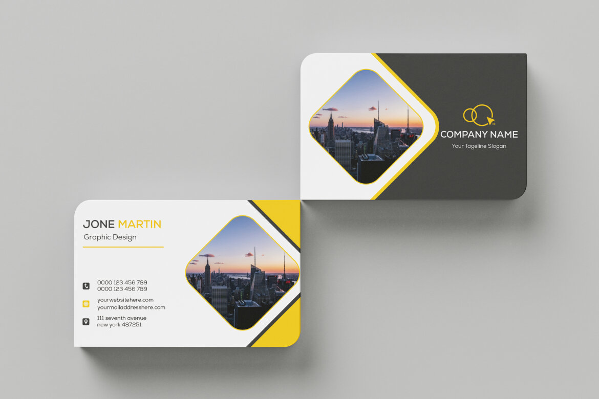 Business Card FREE Template - view 2