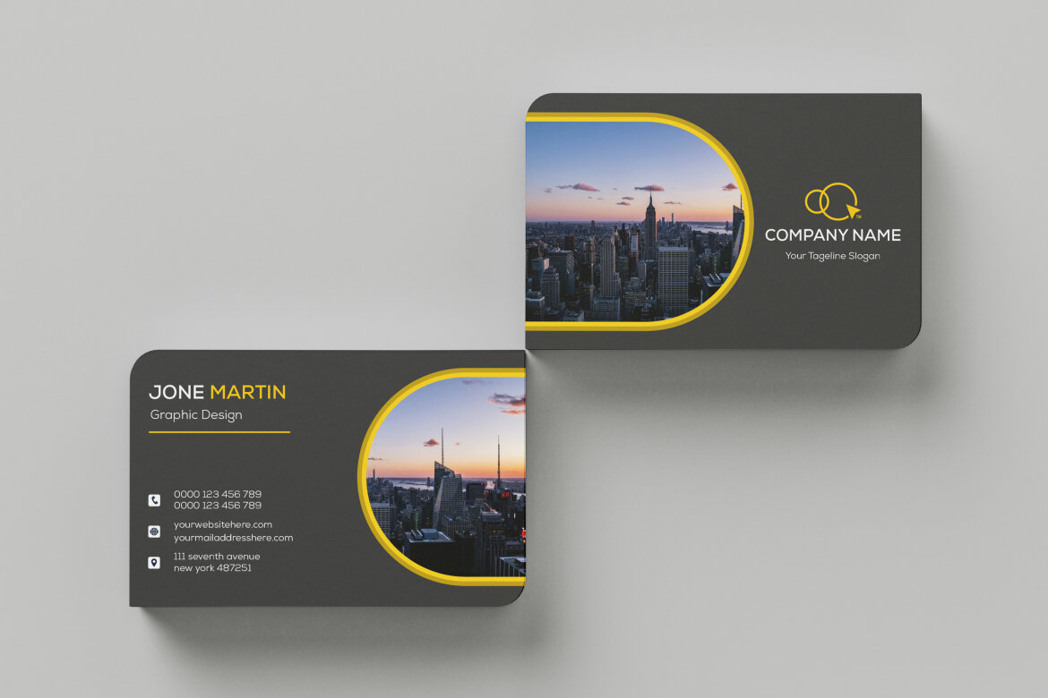 Business Card FREE Template - view 2