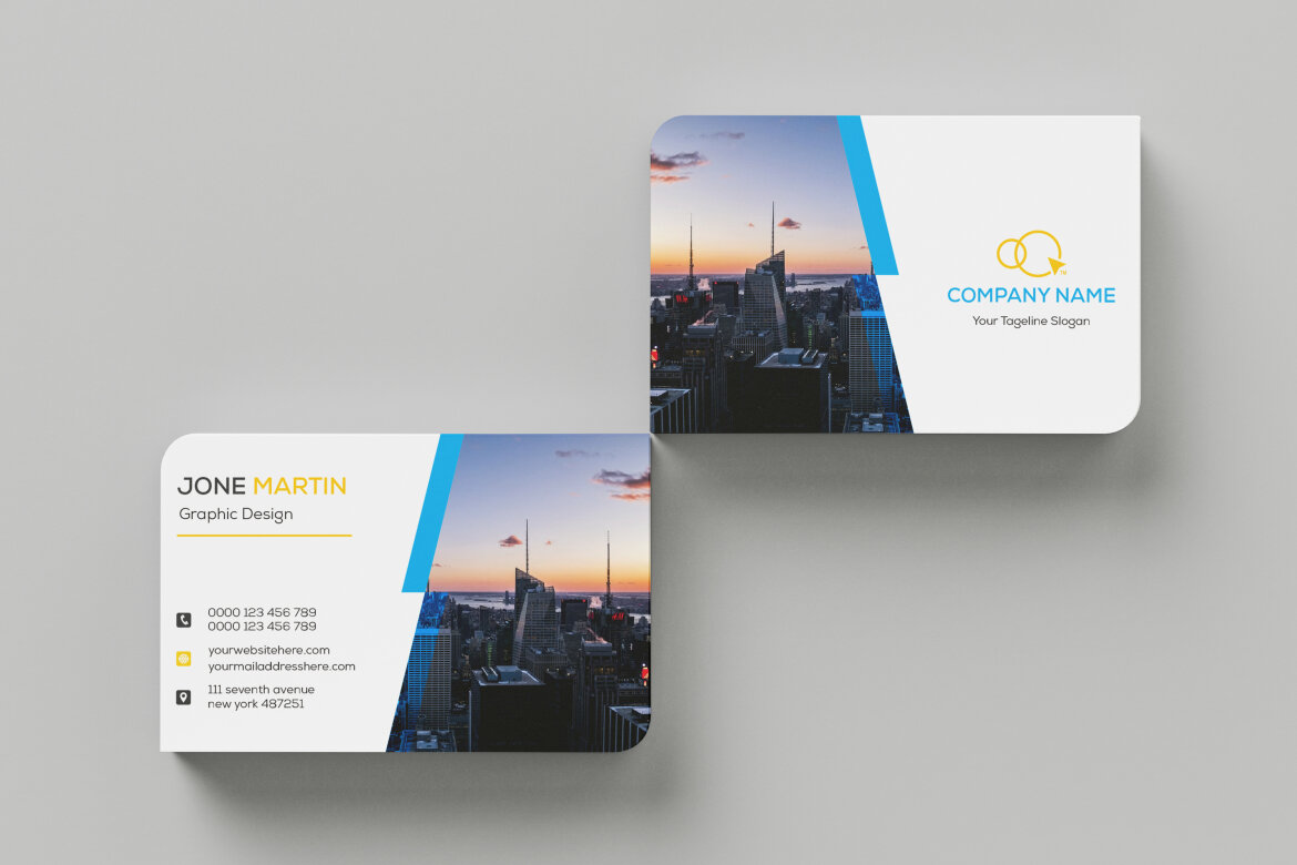 Business Card FREE Template - view 2