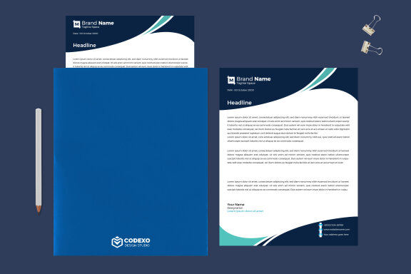 Creative Letterhead Design Template