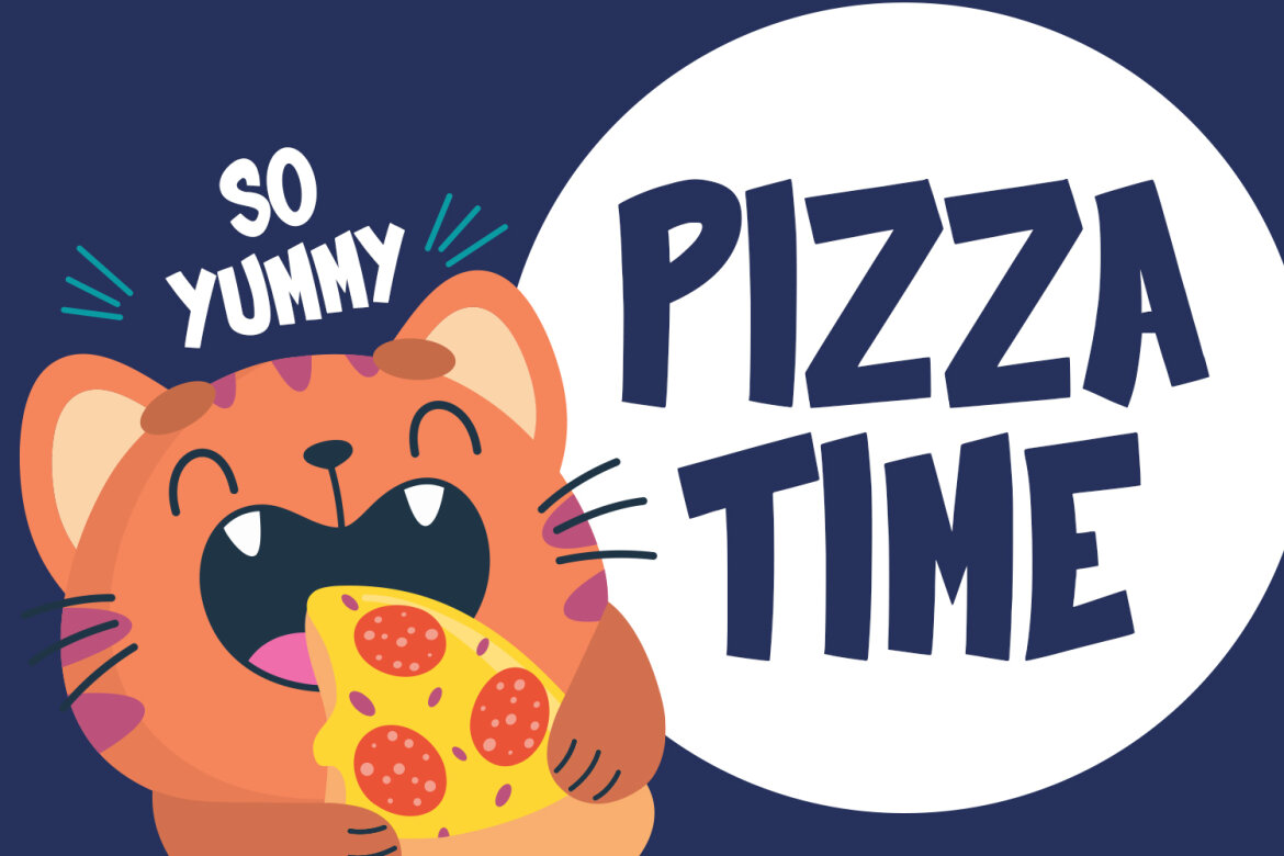 Welvum Comic FREE Display Font - view 3