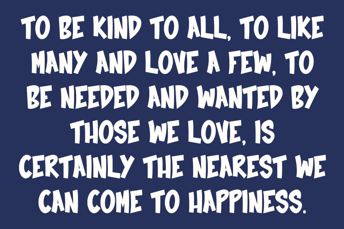 Welvum Comic FREE Display Font - view 6