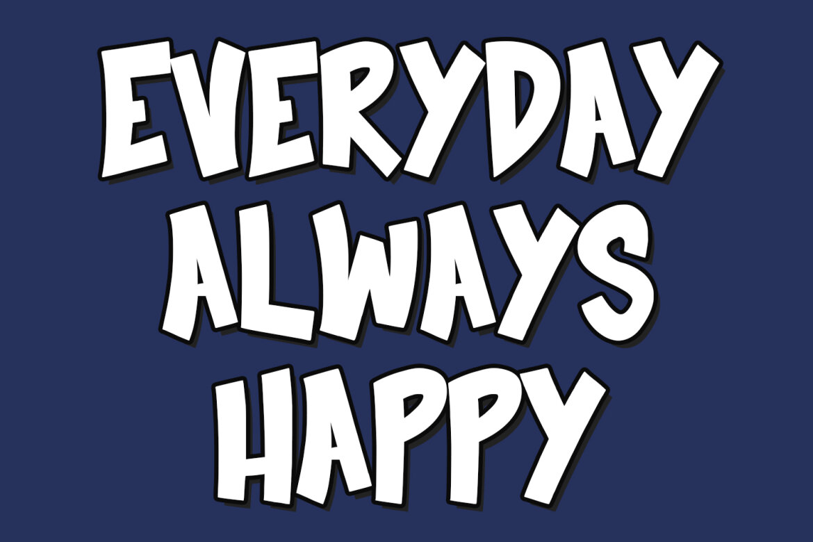 Welvum Comic FREE Display Font - view 4