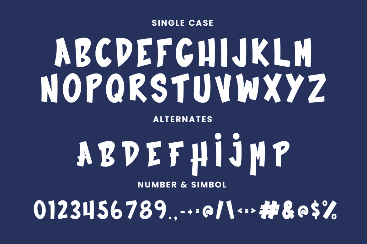 Welvum Comic FREE Display Font - view 7