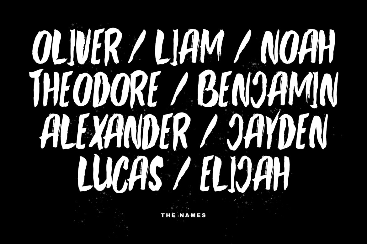 Polsick Brush Handmade FREE Font - view 4