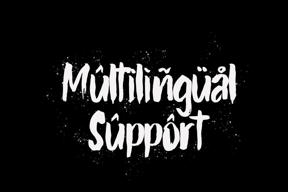 Polsick Brush Handmade FREE Font - view 7