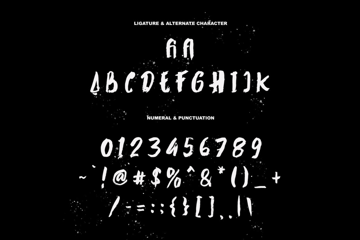 Polsick Brush Handmade FREE Font - view 6