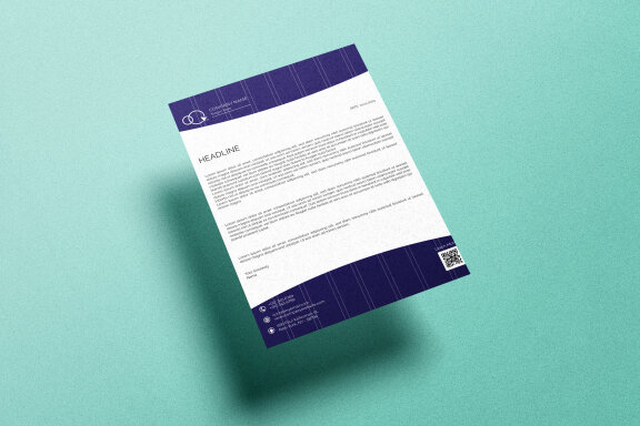 Creative Letterhead Design Template - view 1
