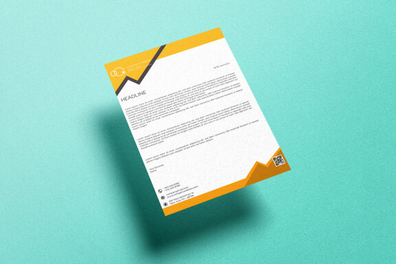 Creative Letterhead Design Template