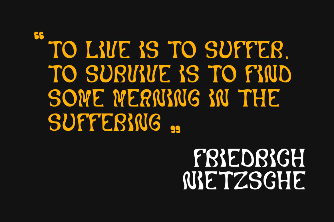 Qecabiv Experimental FREE Font - view 5