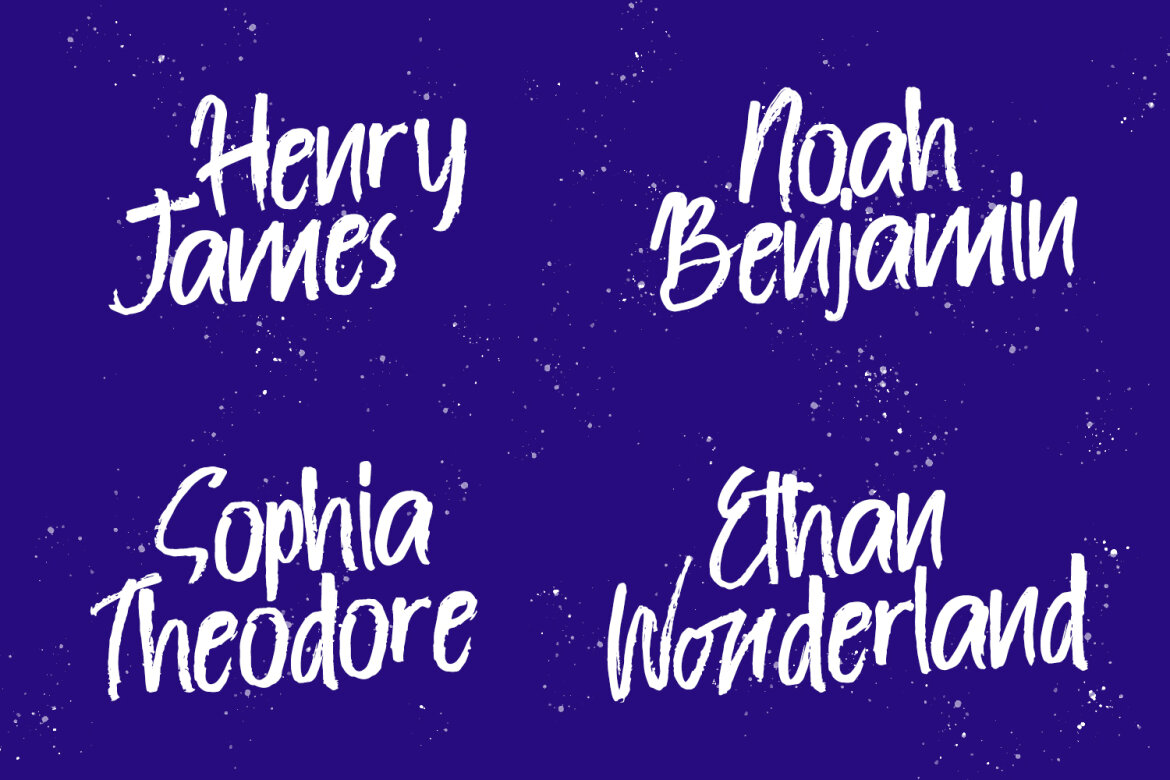 Cronest Script Brush FREE Font - view 3