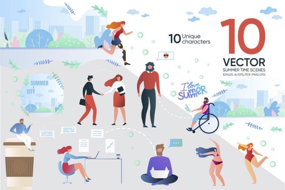 Free Time Flat Collection