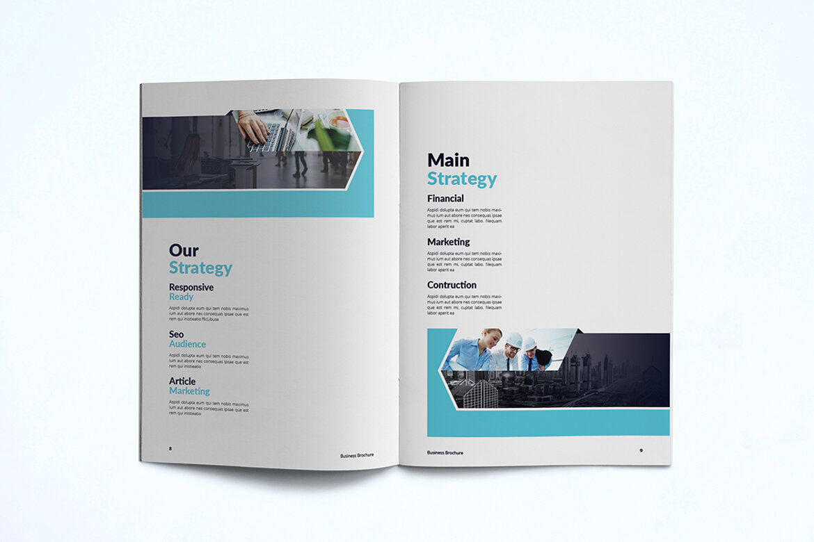 Company Profile FREE Template - view 6