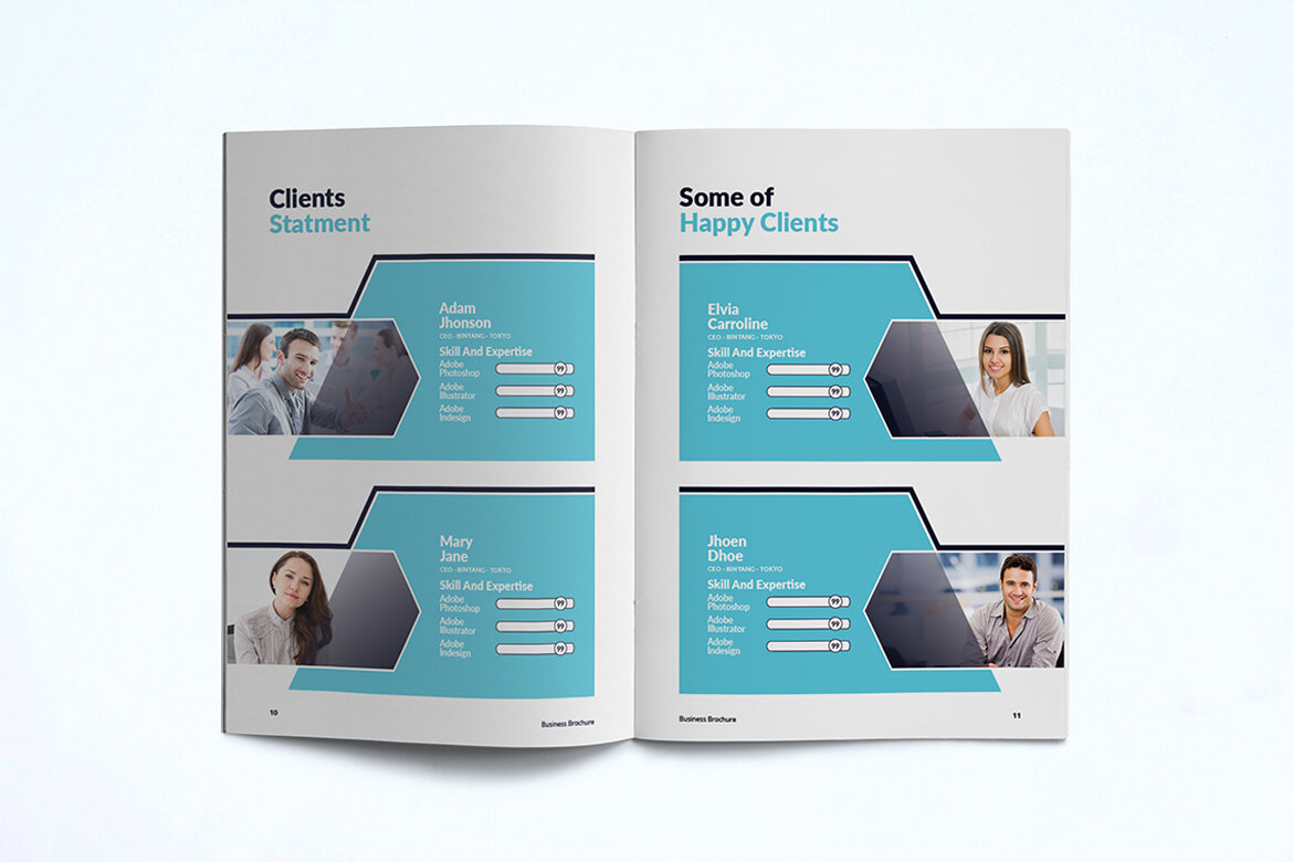 Company Profile FREE Template - view 7