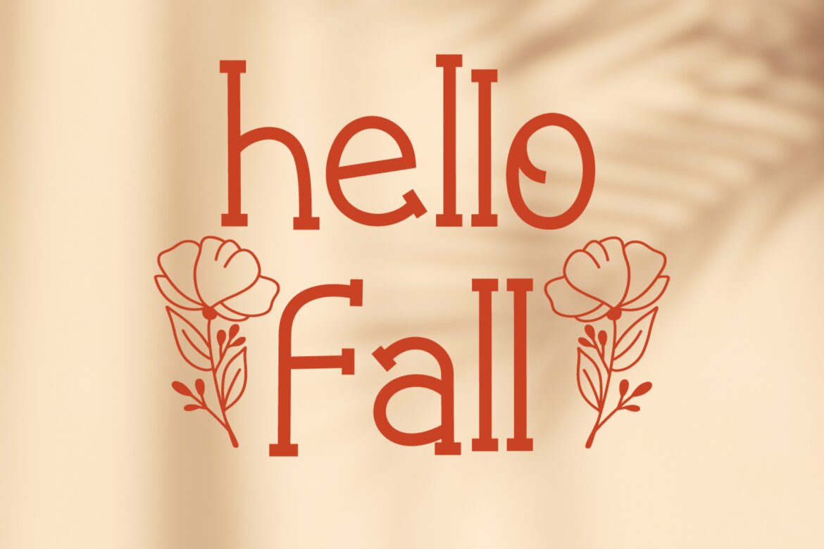 Flower Park FREE Font - view 4