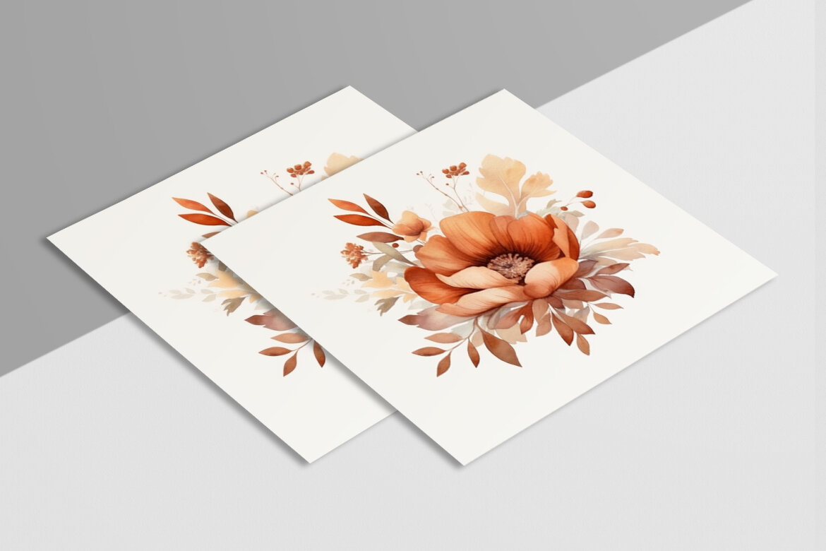 6 Free Watercolor Floral Flower Bouquet alternate