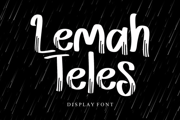 Lemah Teles FREE Font