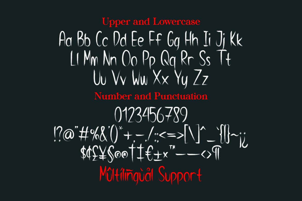 Darkness Souls | Free Horror Font alt