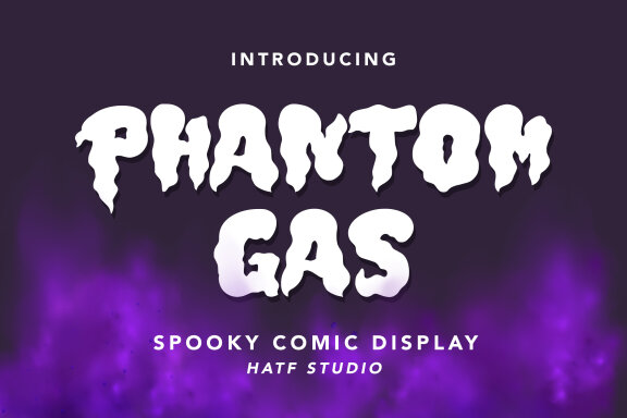 Phantom Gas Free Font